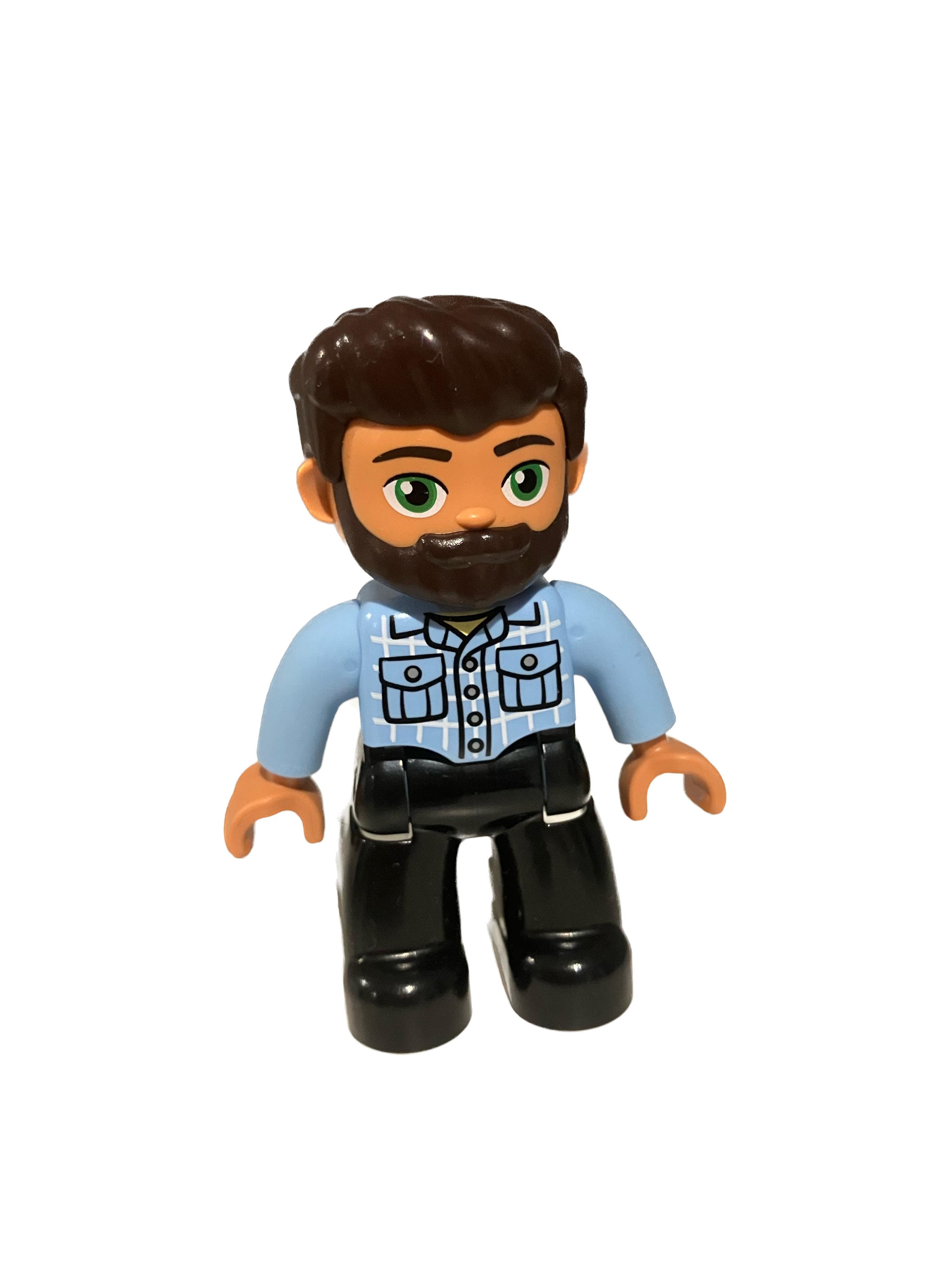 Lego® Duplo® muž, tatínek, pastelové barvy